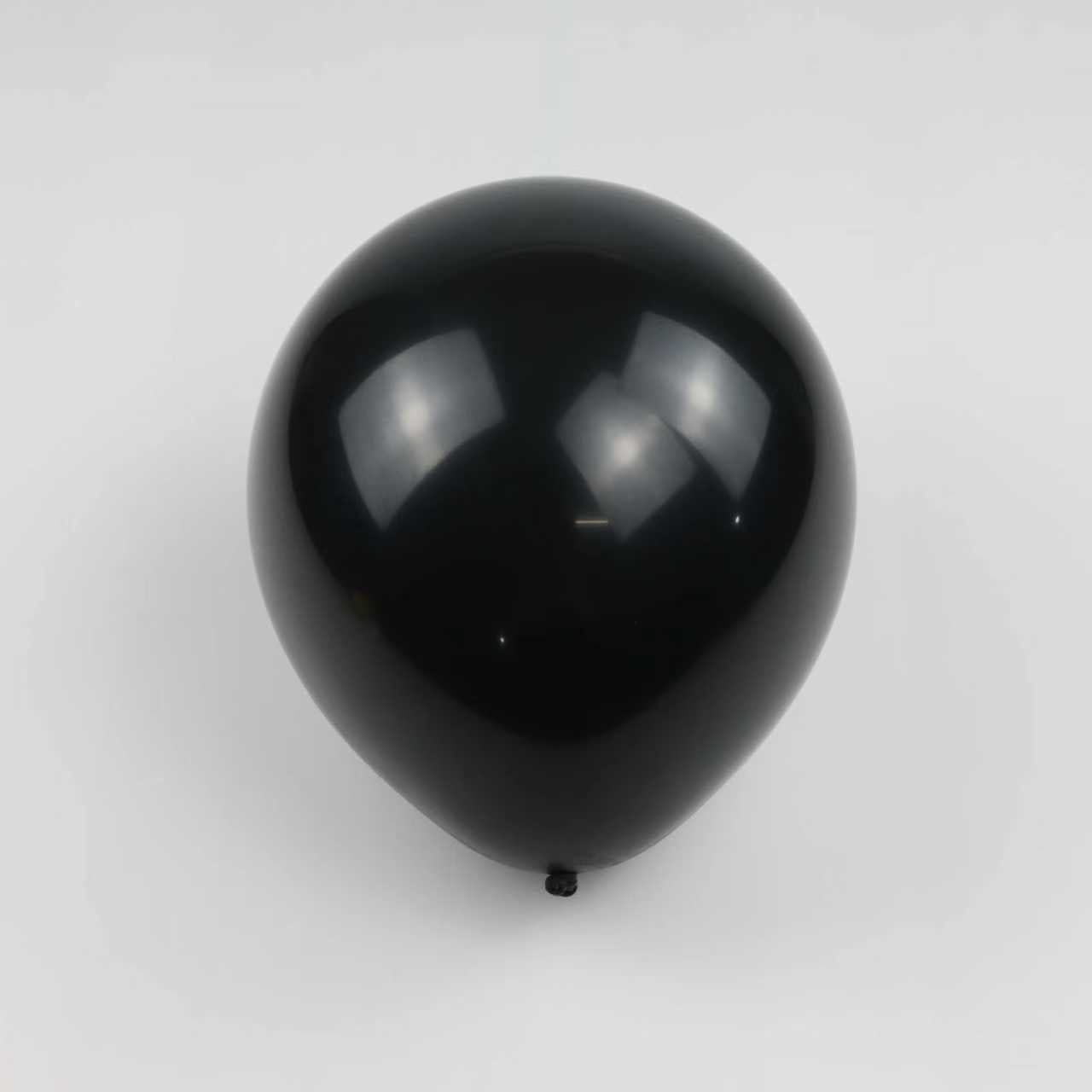 Baloane din latex negre 26 cm - set de 100 bucăți