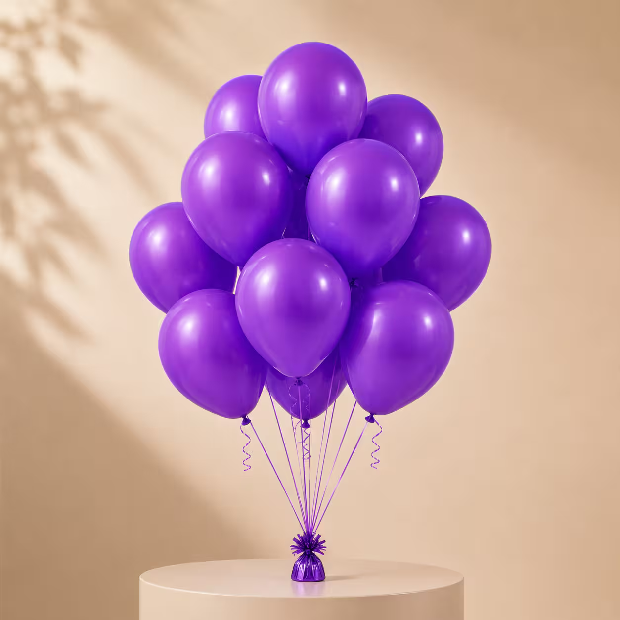 Set de baloane mov din latex – 100 bucăți